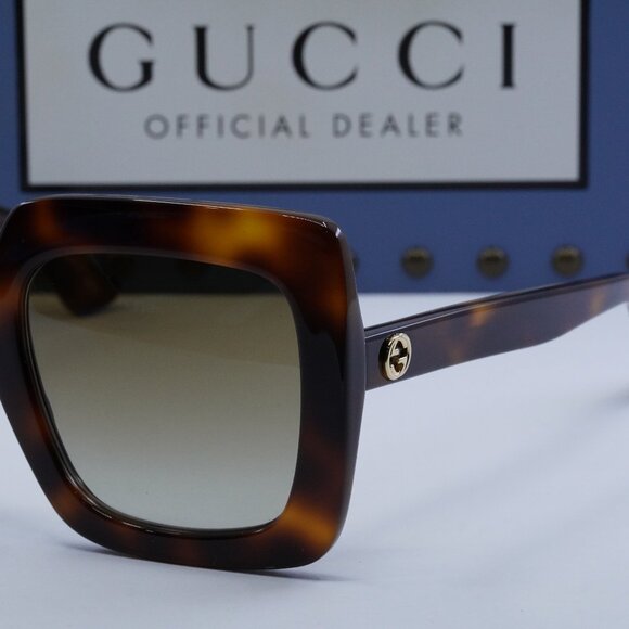GUCCI GG0328S 002 HAVANA BROWN SUNGLASSES main image 9